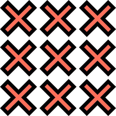 Soyut simge şablonu, vektör illüstrasyonu