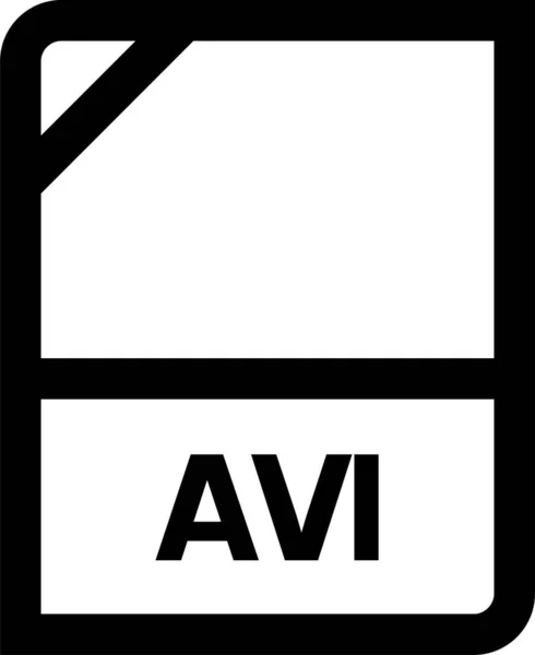 Dateiname Symbol Vektor Illustration — Stockvektor