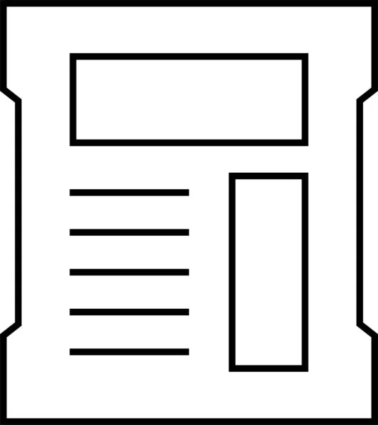 Web Interface Symbol Vektorillustration — Stockvektor