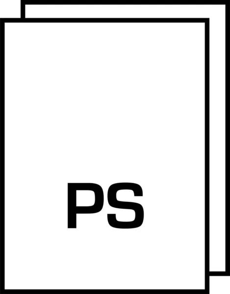 Nome Del File Icona Vettoriale Illustrazione — Vettoriale Stock