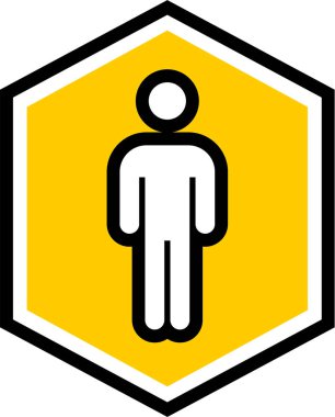 kullanıcı profili simgesi, vektör illüstrasyonu