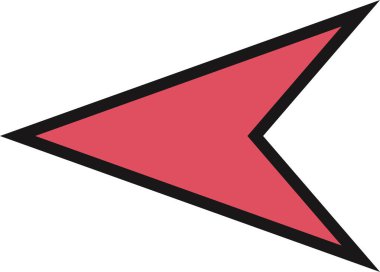 kullanıcı arayüzü ok simgesi, vektör illüstrasyonu