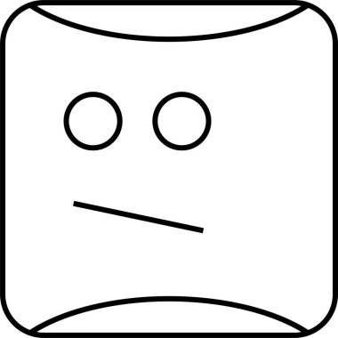 emoji yüz vektör illüstrasyonu