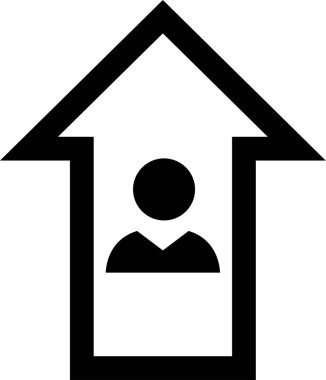 kullanıcı profili simgesi, vektör illüstrasyonu