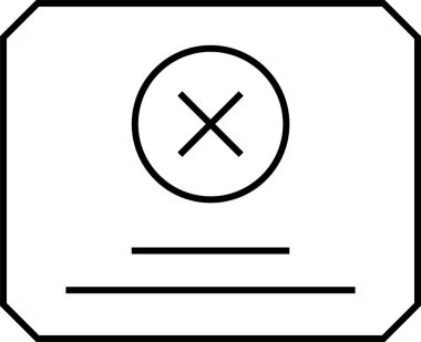 Web arayüzü simgesi, vektör illüstrasyonu