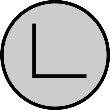 Soyut simge şablonu, vektör illüstrasyonu