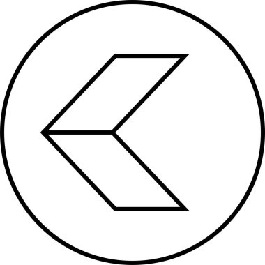 kullanıcı arayüzü ok simgesi, vektör illüstrasyonu