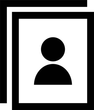 vektör kullanıcı simgesi, düz tasarım