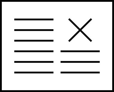 Web arayüzü simgesi, vektör illüstrasyonu