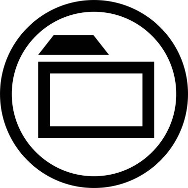 dizin simgesi vektör illüstrasyonu