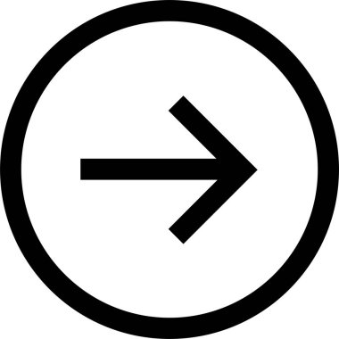 Basit bilgisayar arayüzü simgesi, vektör illüstrasyonu