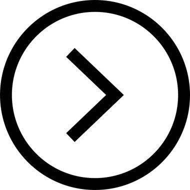 kullanıcı arayüzü ok simgesi, vektör illüstrasyonu