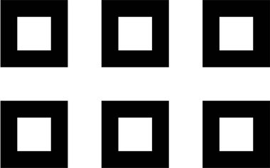 Pencere. Web simgesi basit illüstrasyon