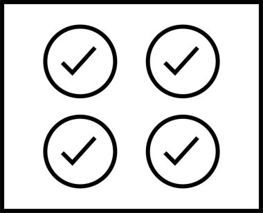 Web arayüzü simgesi, vektör illüstrasyonu