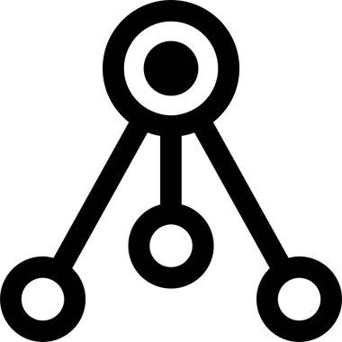 Bilim ve teknoloji konsepti ikonu. özet vektör illüstrasyonu