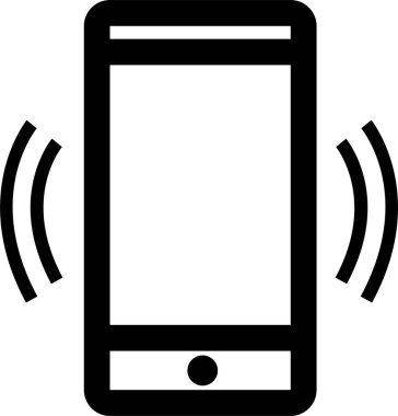 Cep telefonu. Basit resimleme