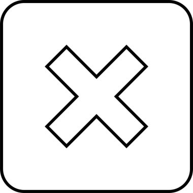 Soyut simge şablonu, vektör illüstrasyonu