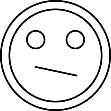 emoji yüz vektör illüstrasyonu