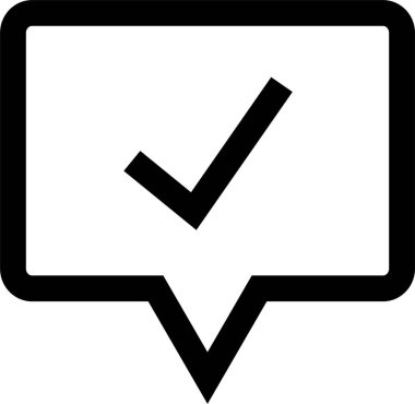 sohbet simgesi vektör illüstrasyonu