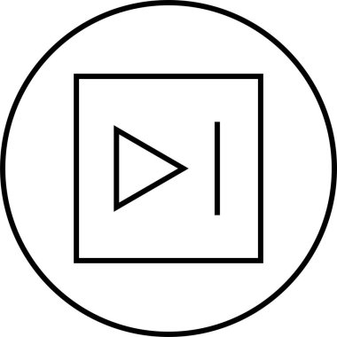 Soyut simge şablonu, vektör illüstrasyonu