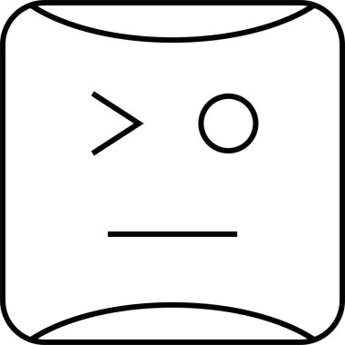 emoji yüz vektör illüstrasyonu