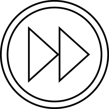 kullanıcı arayüzü ok simgesi, vektör illüstrasyonu