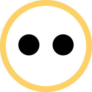 yüz simgesi, vektör illüstrasyonu 