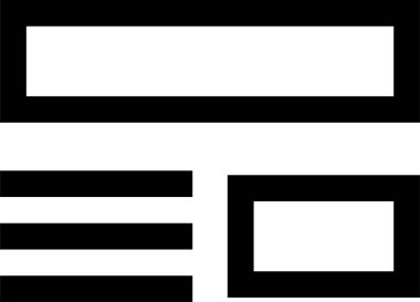 Modern b 'nin vektör illüstrasyonu eksik simgesi