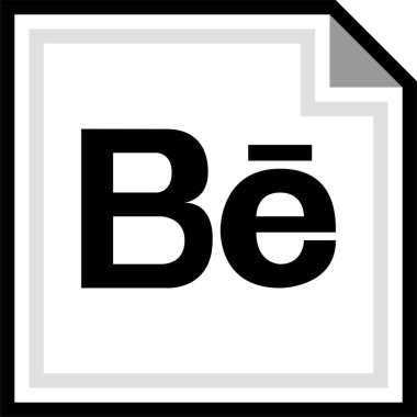 dosya biçimi simgesi, vektör illüstrasyonu