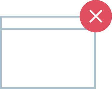 Modern b 'nin vektör illüstrasyonu eksik simgesi