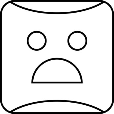 emoji yüz vektör illüstrasyonu