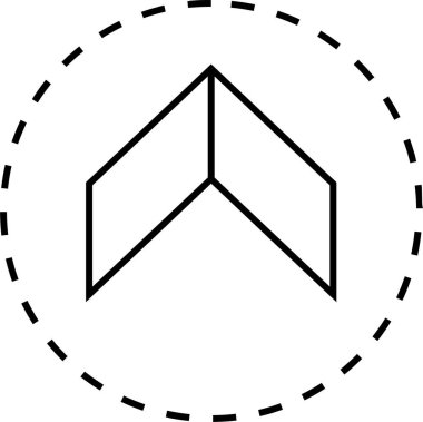 kullanıcı arayüzü ok simgesi, vektör illüstrasyonu