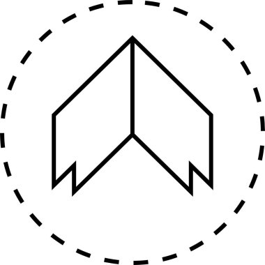 kullanıcı arayüzü ok simgesi, vektör illüstrasyonu