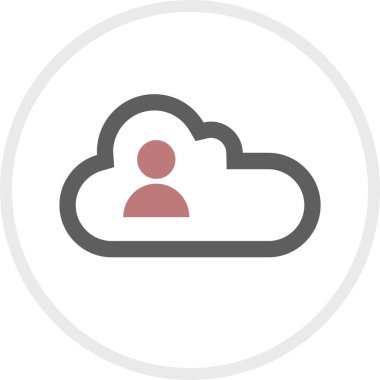 kullanıcı profili simgesi, vektör illüstrasyonu