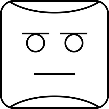 emoji yüz vektör illüstrasyonu