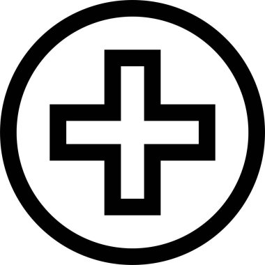 ekle. Web simgesi basit illüstrasyon