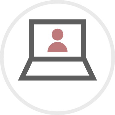 kullanıcı profili simgesi, vektör illüstrasyonu