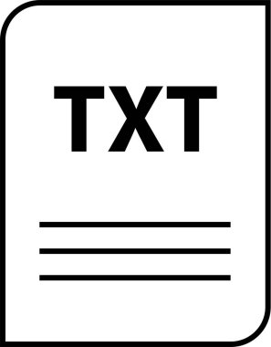 dosya adı simgesi vektör illüstrasyonu