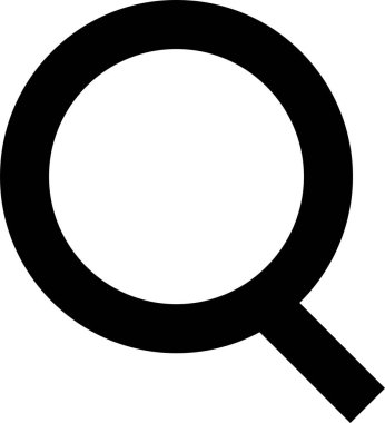 Ara. Web simgesi basit tasarım