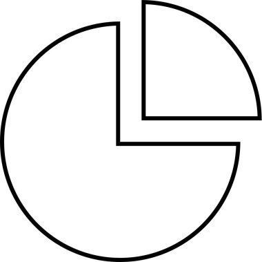 Pasta çizelgesi. Basit tasarım