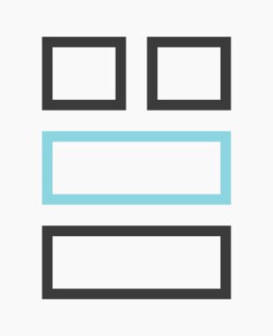 seo modern simgesinin vektör illüstrasyonu