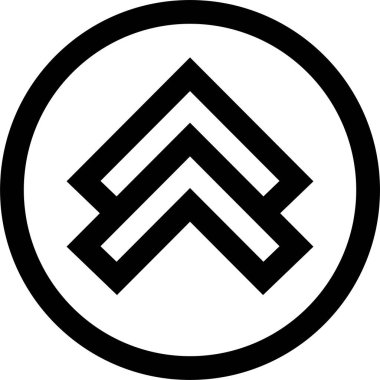 kullanıcı arayüzü ok simgesi, vektör illüstrasyonu