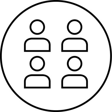 Basit web bilgi simgesi, vektör illüstrasyonu