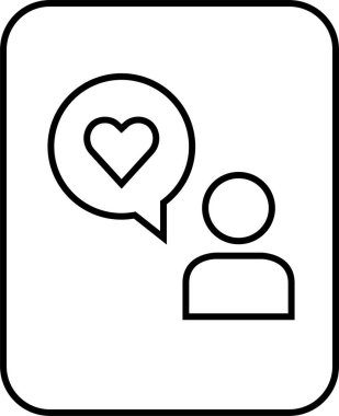 SMS ve Metin konuşma ikonu vektör illüstrasyonu