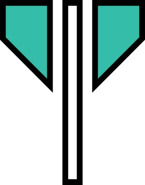 Ok. Web simgesi basit tasarım