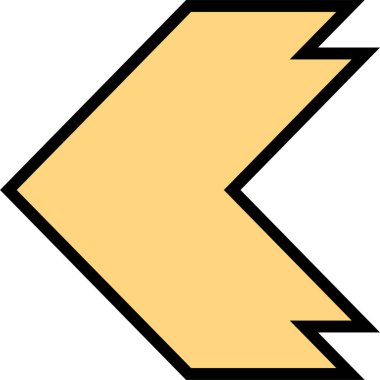 kullanıcı arayüzü ok simgesi, vektör illüstrasyonu