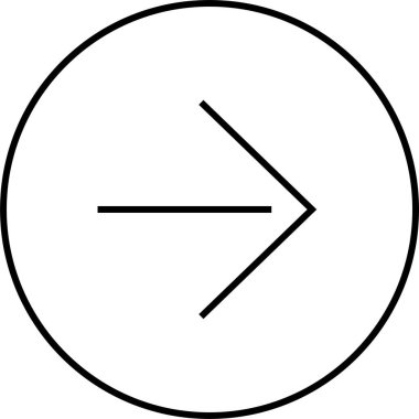 kullanıcı arayüzü ok simgesi, vektör illüstrasyonu