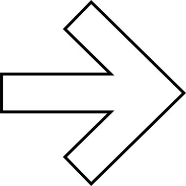 kullanıcı arayüzü ok simgesi, vektör illüstrasyonu