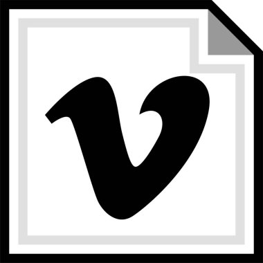 Modern b 'nin vektör illüstrasyonu eksik simgesi