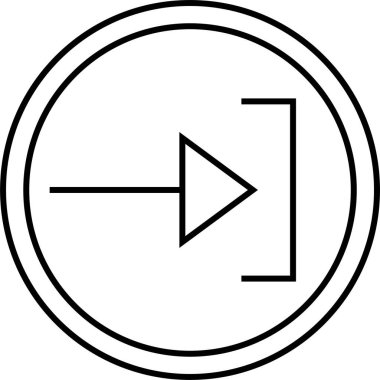 kullanıcı arayüzü ok simgesi, vektör illüstrasyonu